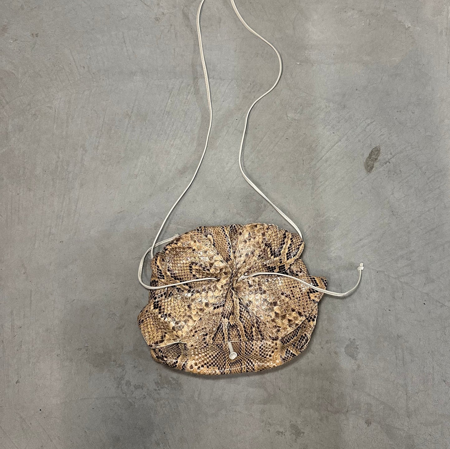 Vintage Snakeskin Crossbody