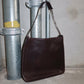 Gucci Brown Leather Horsebit Handle Bag