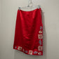 Blumarine SS2000 Red Skirt