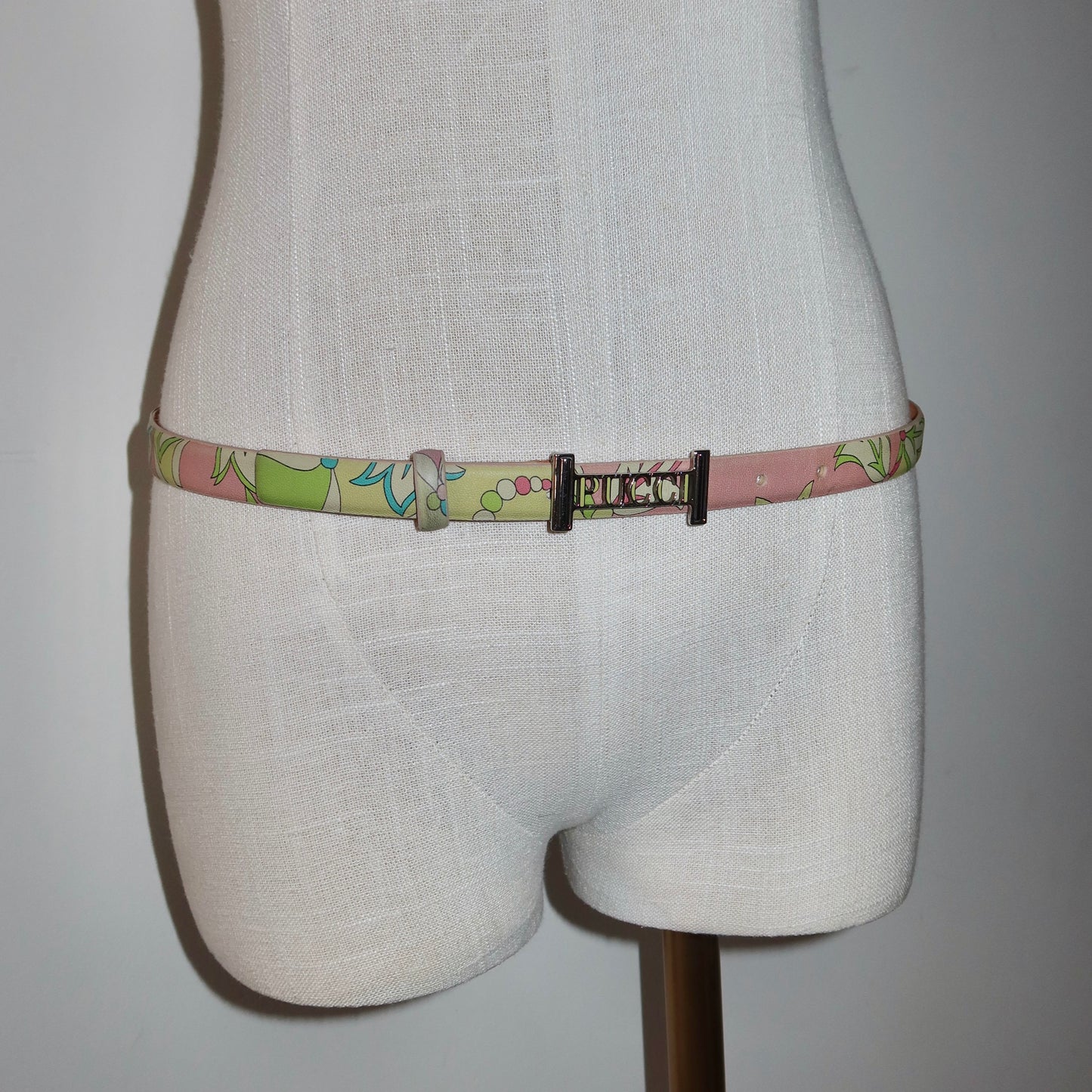 Emilio Pucci Leather Belt