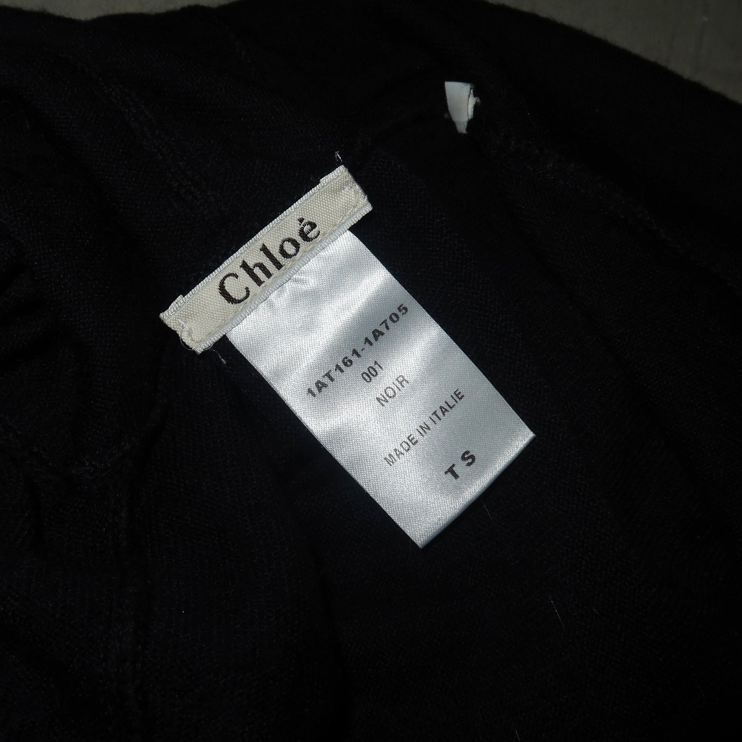 Chloé AW2001 Varsity Patch Jumper