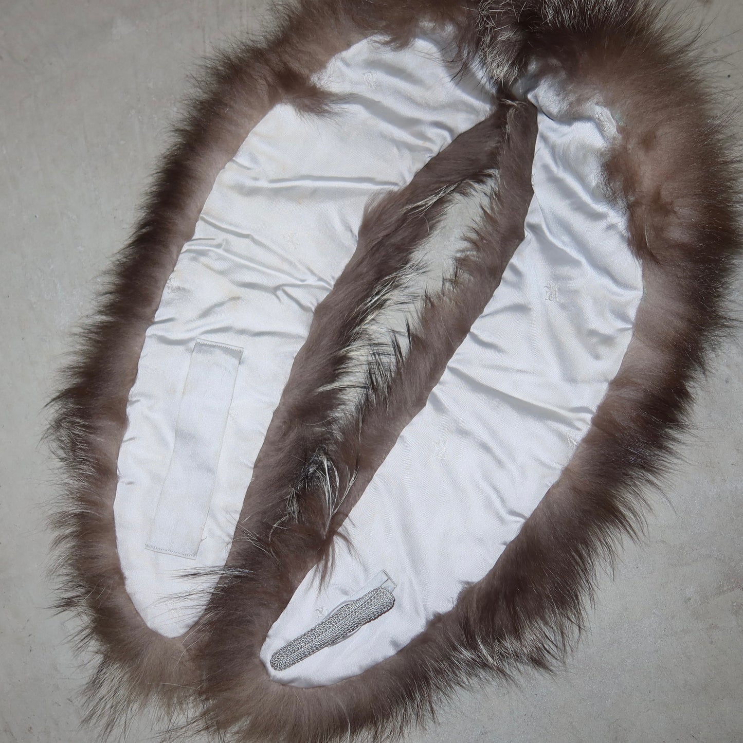 Vintage Silver Fox Fur Stole
