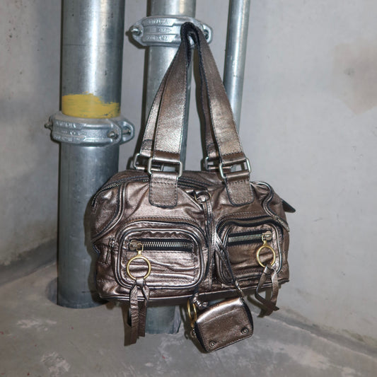 Chloé Metallic Betty Bag with Mini Pouch