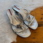 Prada Logo Plaque Heels (36-37)