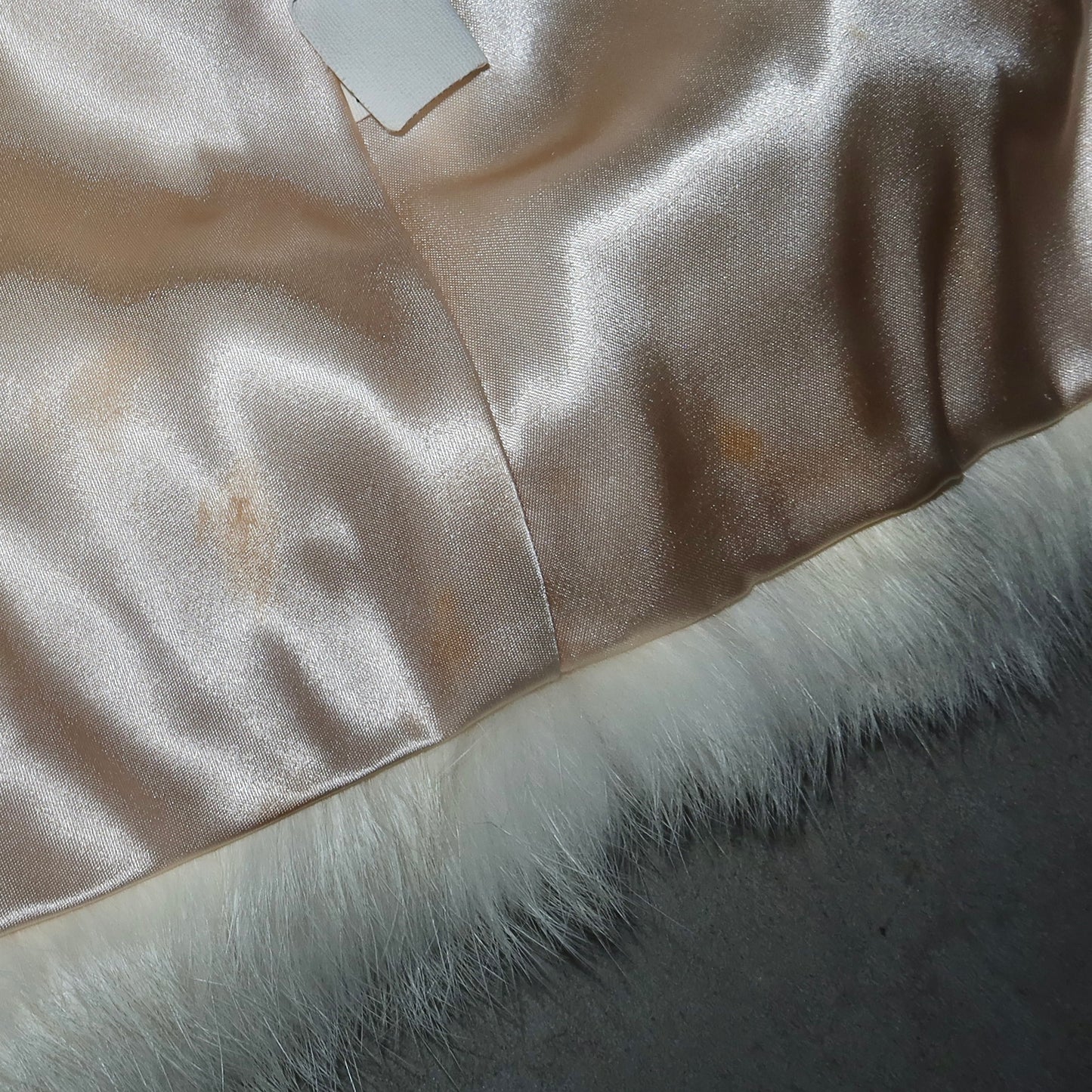 Vintage Rabbit Fur Cape