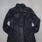 Emporio Armani Longline Leather Jacket