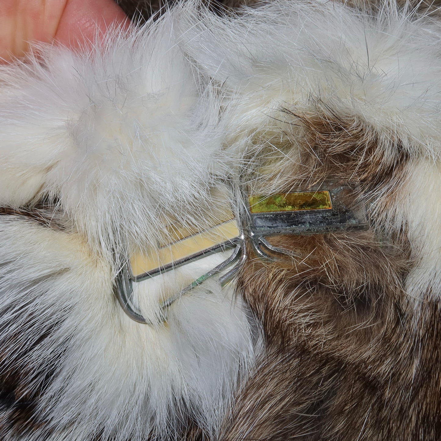 Vintage Rabbit Fur Cape