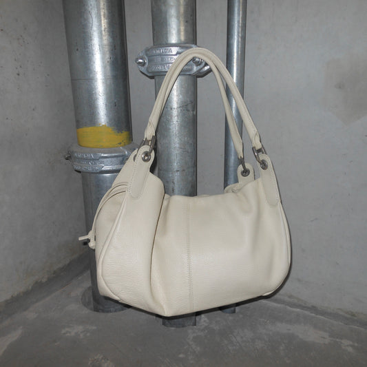 Ungaro White Leather Handbag