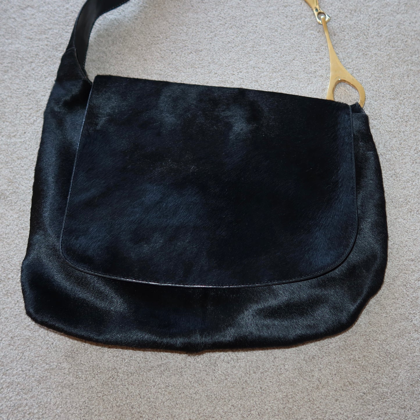 Gucci AW1996 Cowhide Messenger Bag