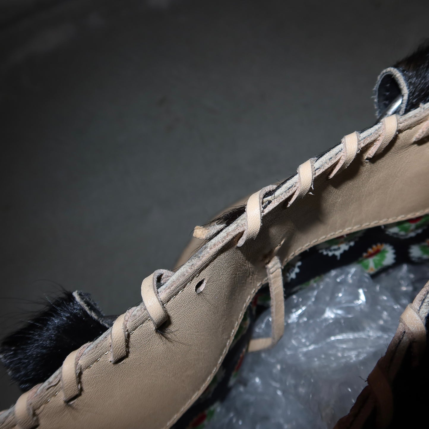 Anna Sui Cowhide Bucket Bag