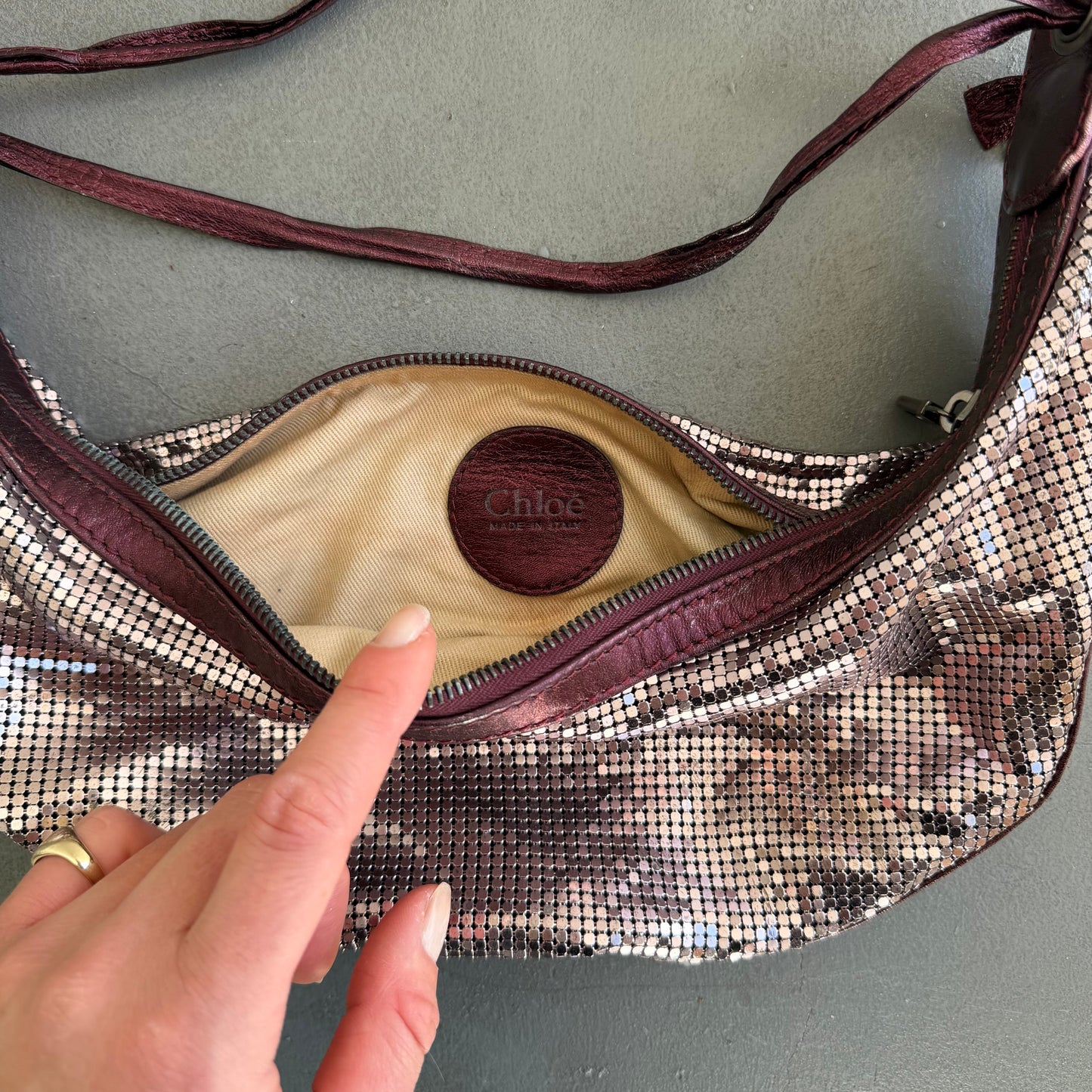 Chloé SS2003 Chainmail Bag