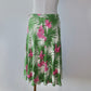 Celine SS2004 Silk Floral Skirt