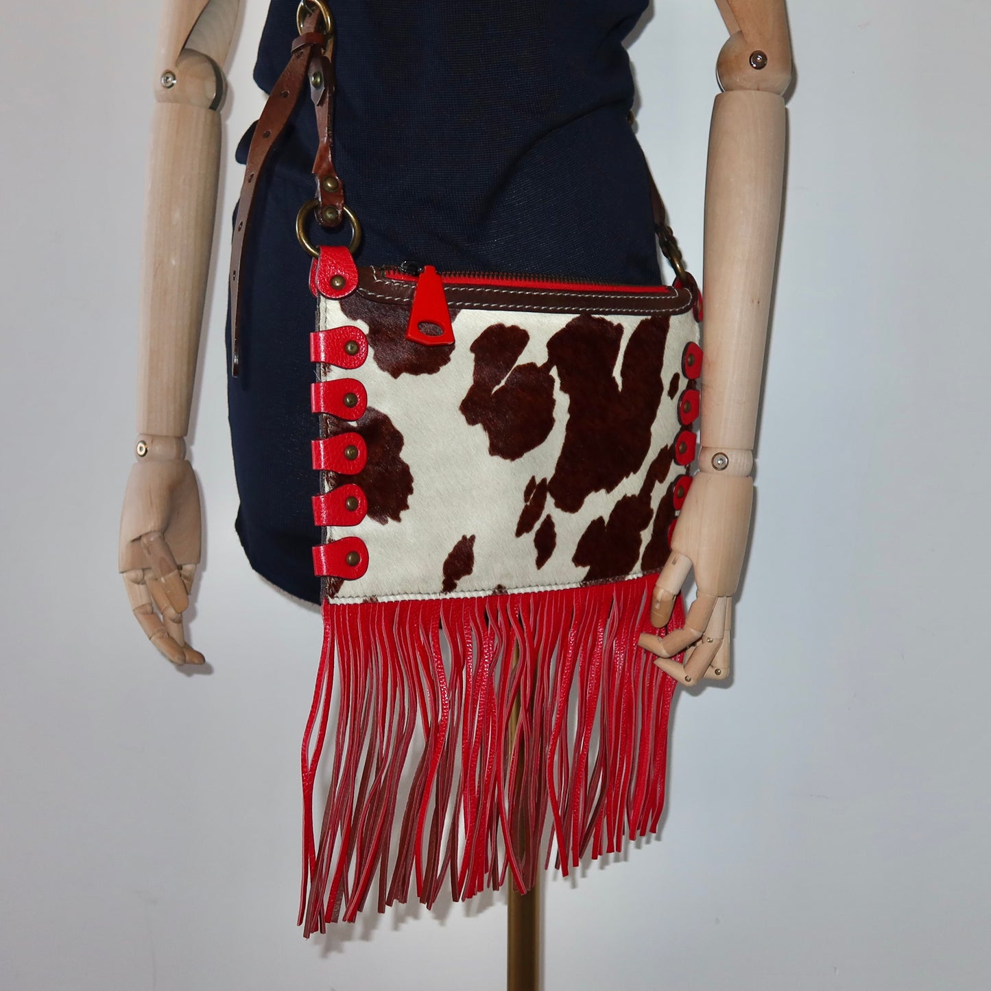 Jamin Puech Cowhide Fringe Crossbody