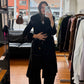 Vintage Suede Fur Lined Trench
