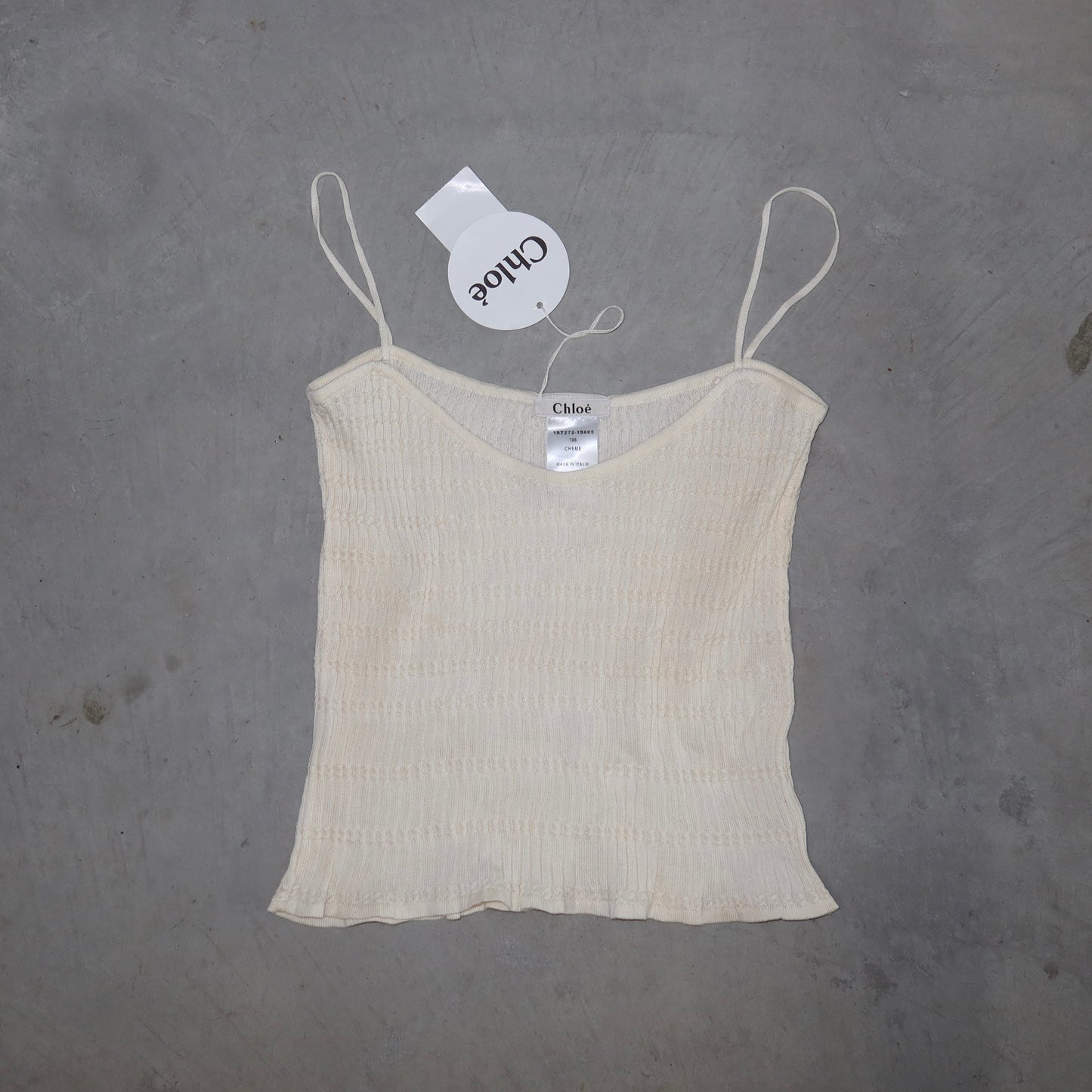 Chloé SS2001 Knit Camisole (BNWT)