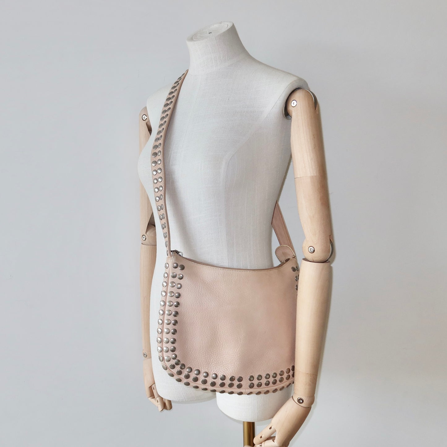 Marni Pink Studded Crossbody