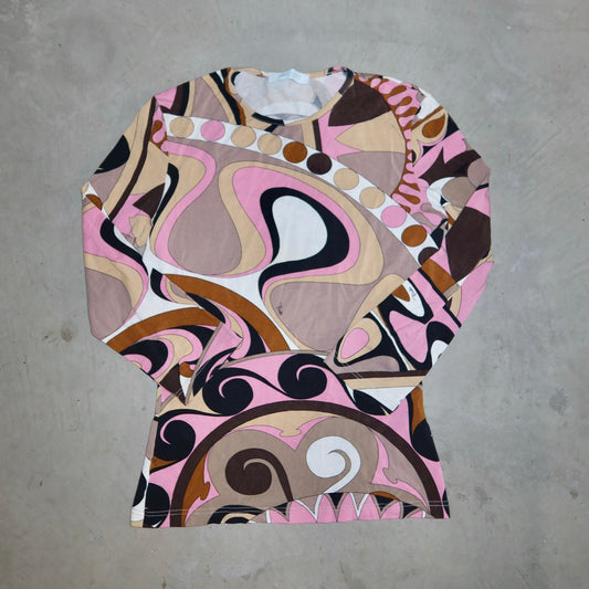 Emilio Pucci Printed Long Sleeve