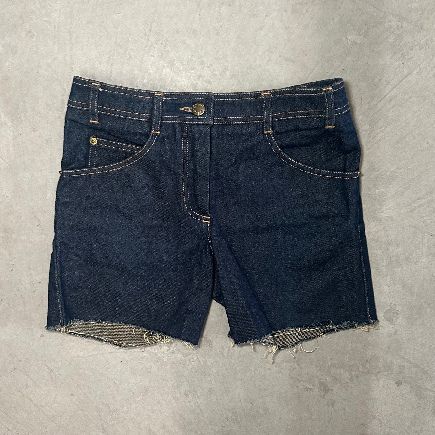 Chloé Varsity Patch Shorts