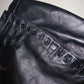 Norma Kamali Leather Skirt