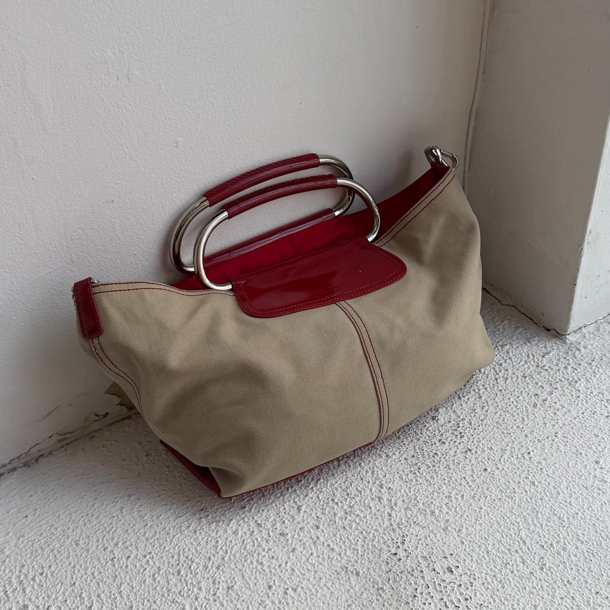 Prada SS2003 Ring Handle Bag