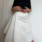 Marni White Twill Handkerchief Skirt