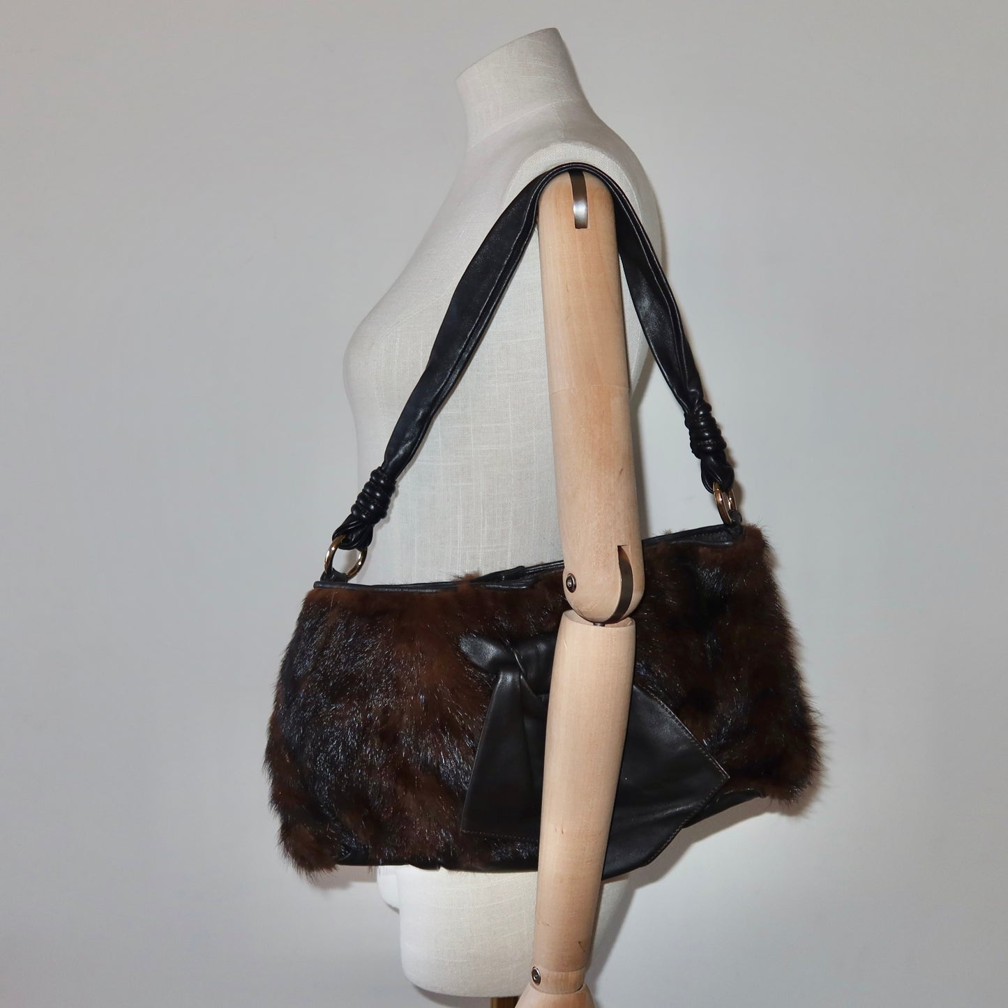 Paolo Masi Real Fur Bag