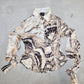 Just Cavalli Snake Print Silk Shirt