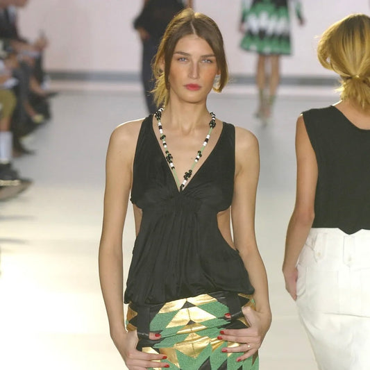 Chloé SS2004 Cut-Out Top