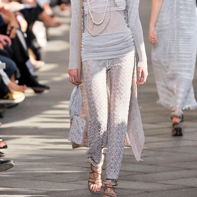 Missoni SS2010 Silver Skirt