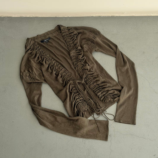 Gucci SS2003 Silk Knit Cardigan
