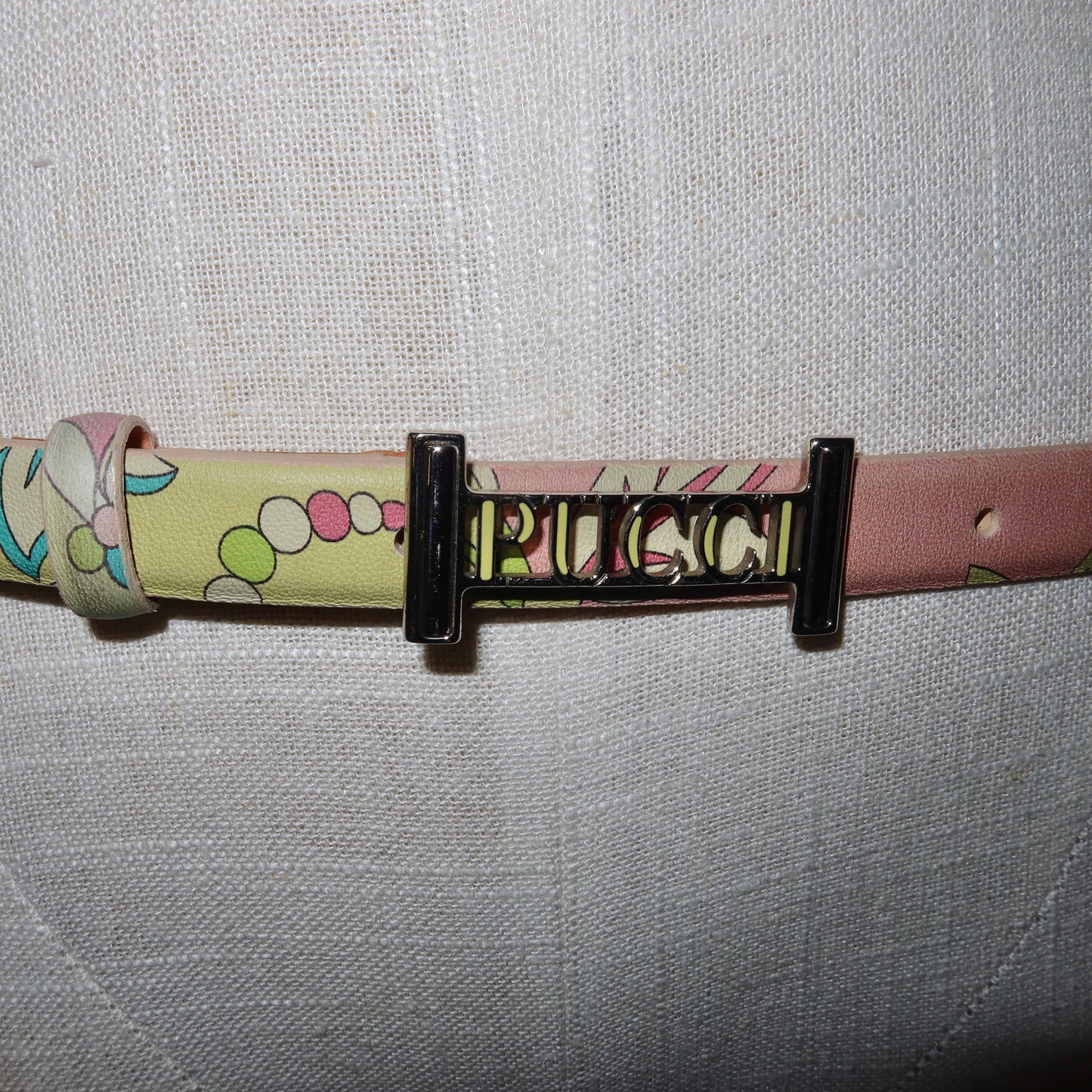 Emilio Pucci Leather Belt