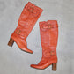 Chloé Terracotta Paddington Boots (38)