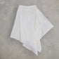 Marni White Twill Handkerchief Skirt