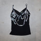 Jean Paul Gaultier Mother of Pearl Button Tank