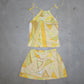 Emilio Pucci Yellow Printed Set