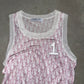 Dior Pink Trotter Print SS2004 Knit Vest/Tunic