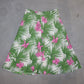 Celine SS2004 Silk Floral Skirt