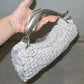 Giorgio Armani SS2004 Dolphin Handle Clutch