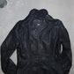 Emporio Armani Longline Leather Jacket