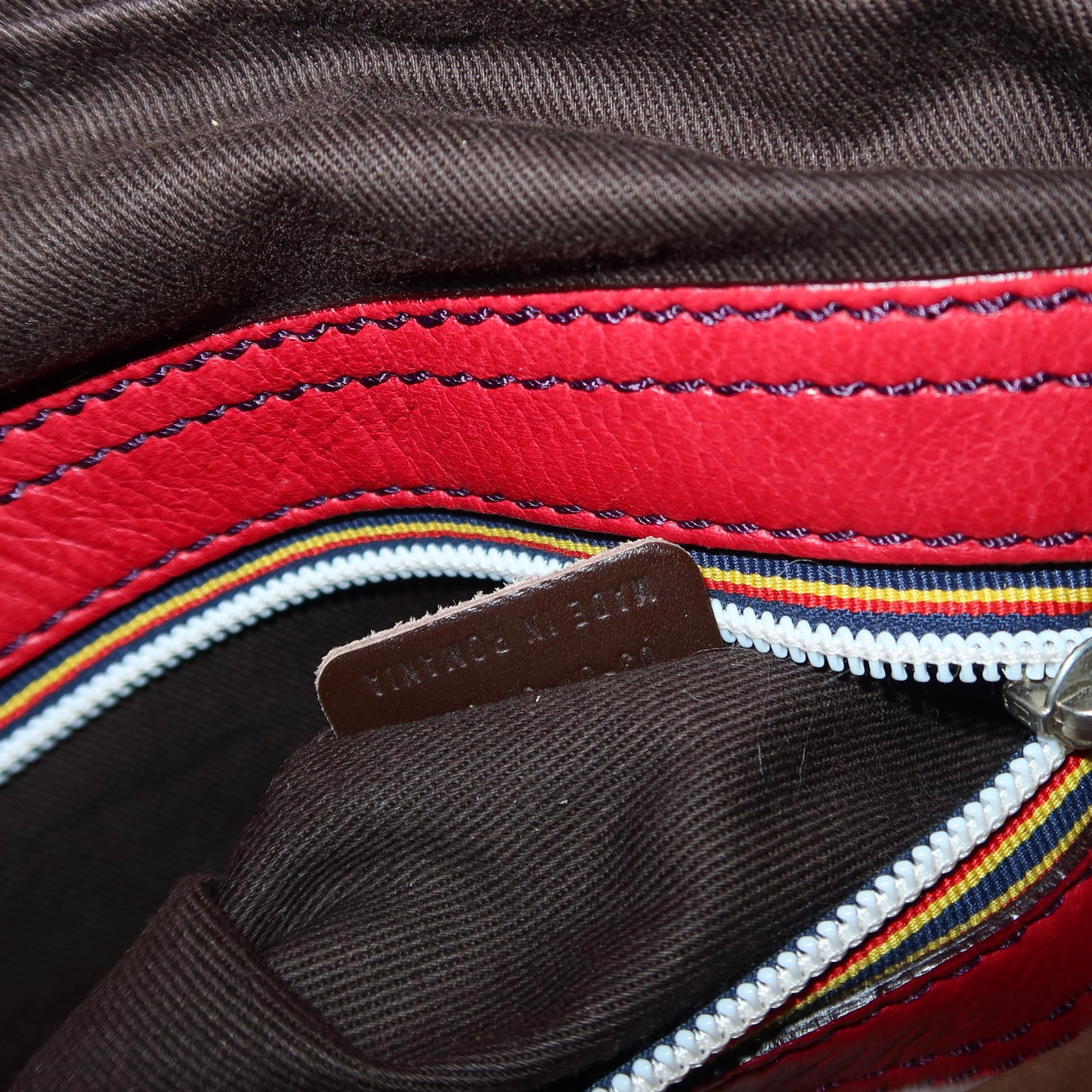 Chloé Red Leather Patsy Bag