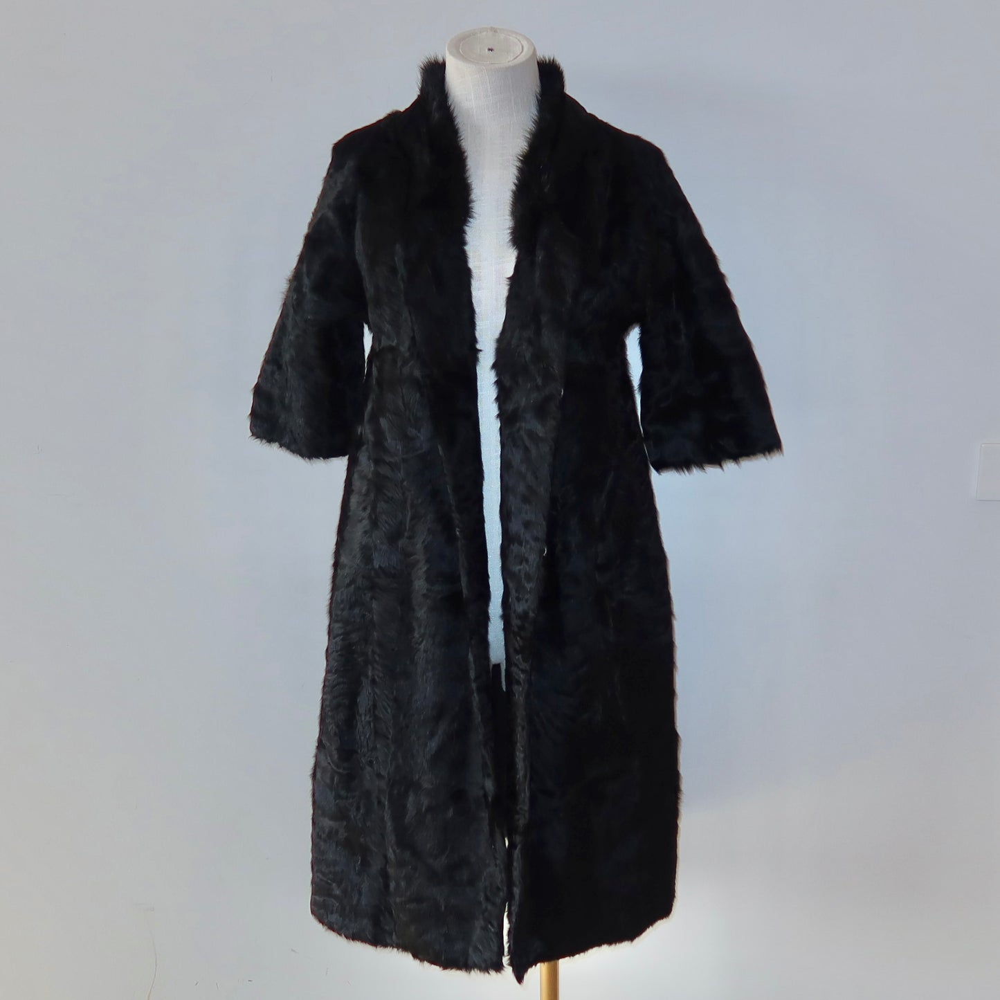 Marni Muskrat and Lamb Fur Coat