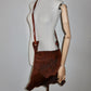 Vintage Cowhide Crossbody