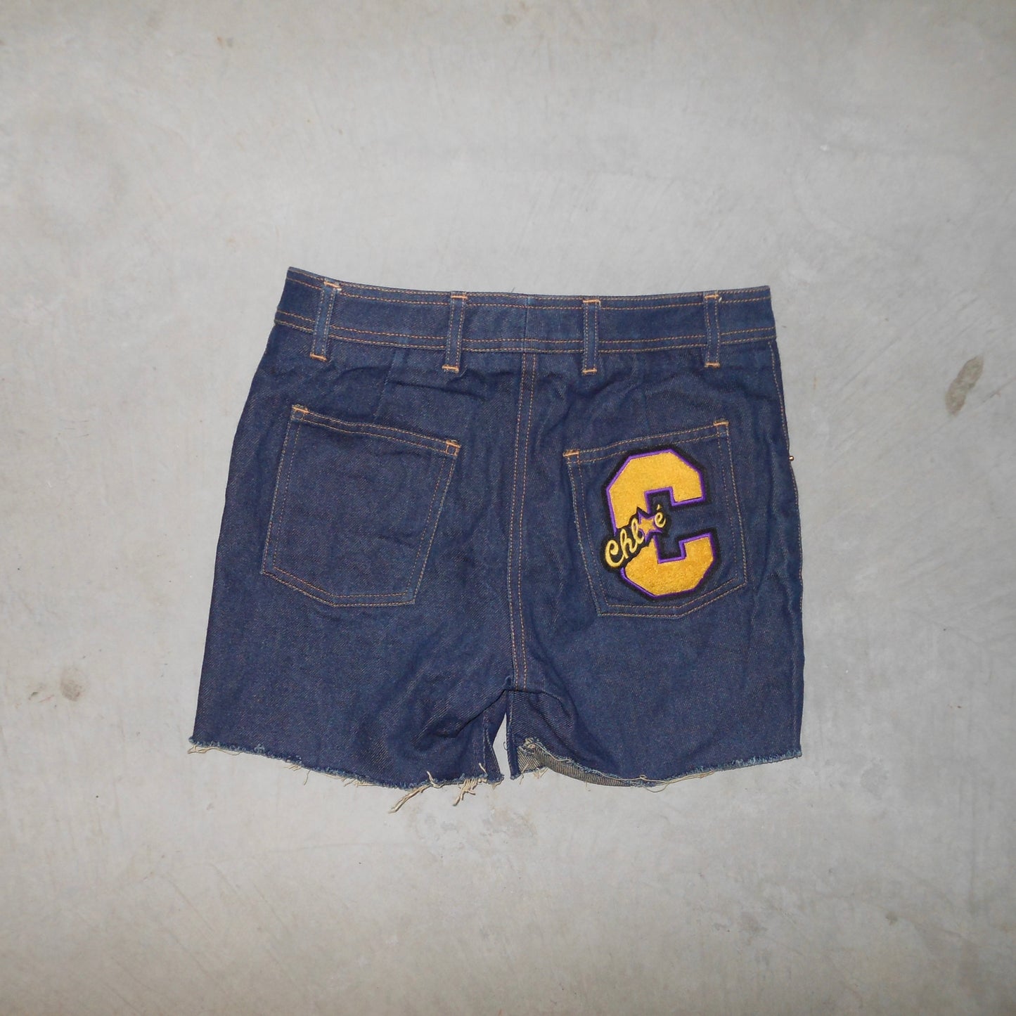 Chloé Varsity Patch Shorts