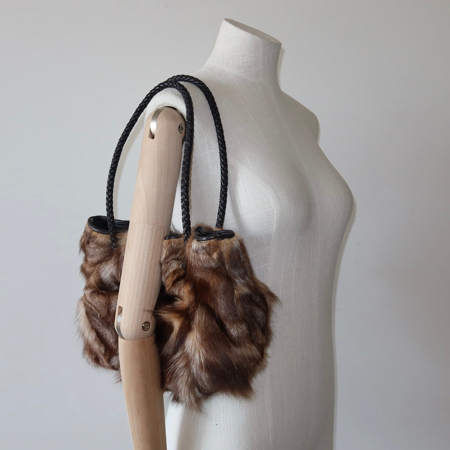 Paolo Masi Fox Fur Bag