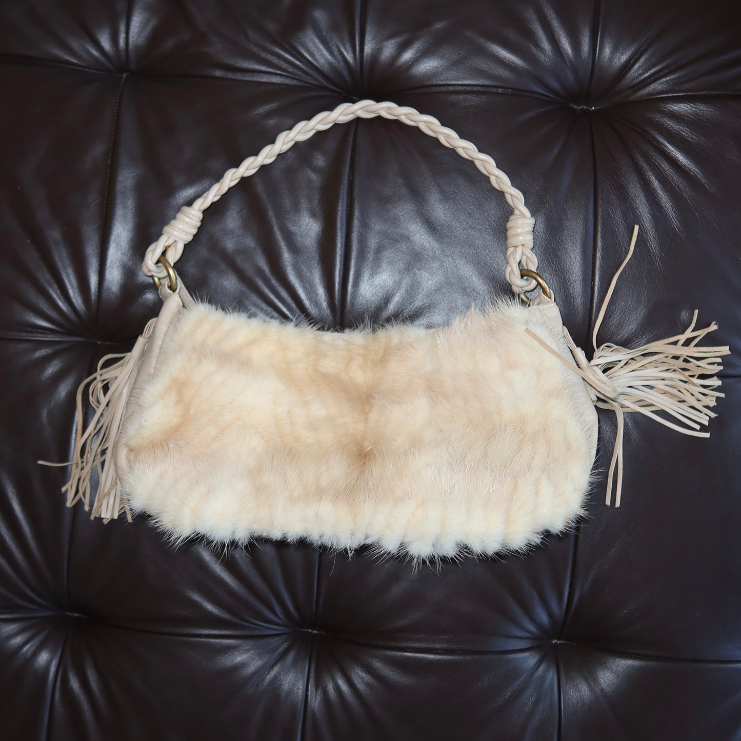 Paolo Masi Real Fur Bag