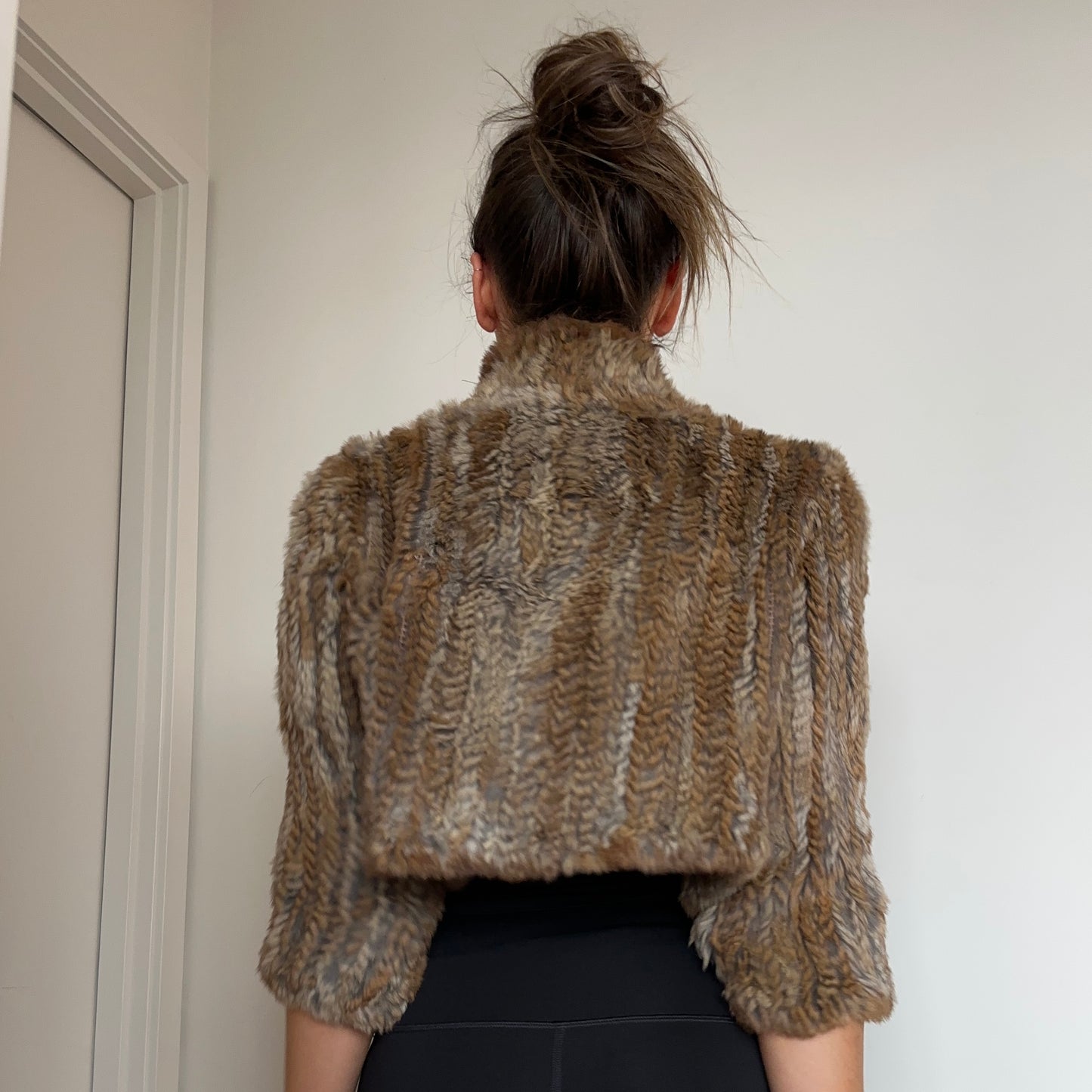 Vintage Rabbit Fur Bolero