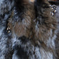 Vintage Angora and Fur Beaded Cardigan