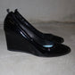 Lanvin Patent Wedges (39.5)