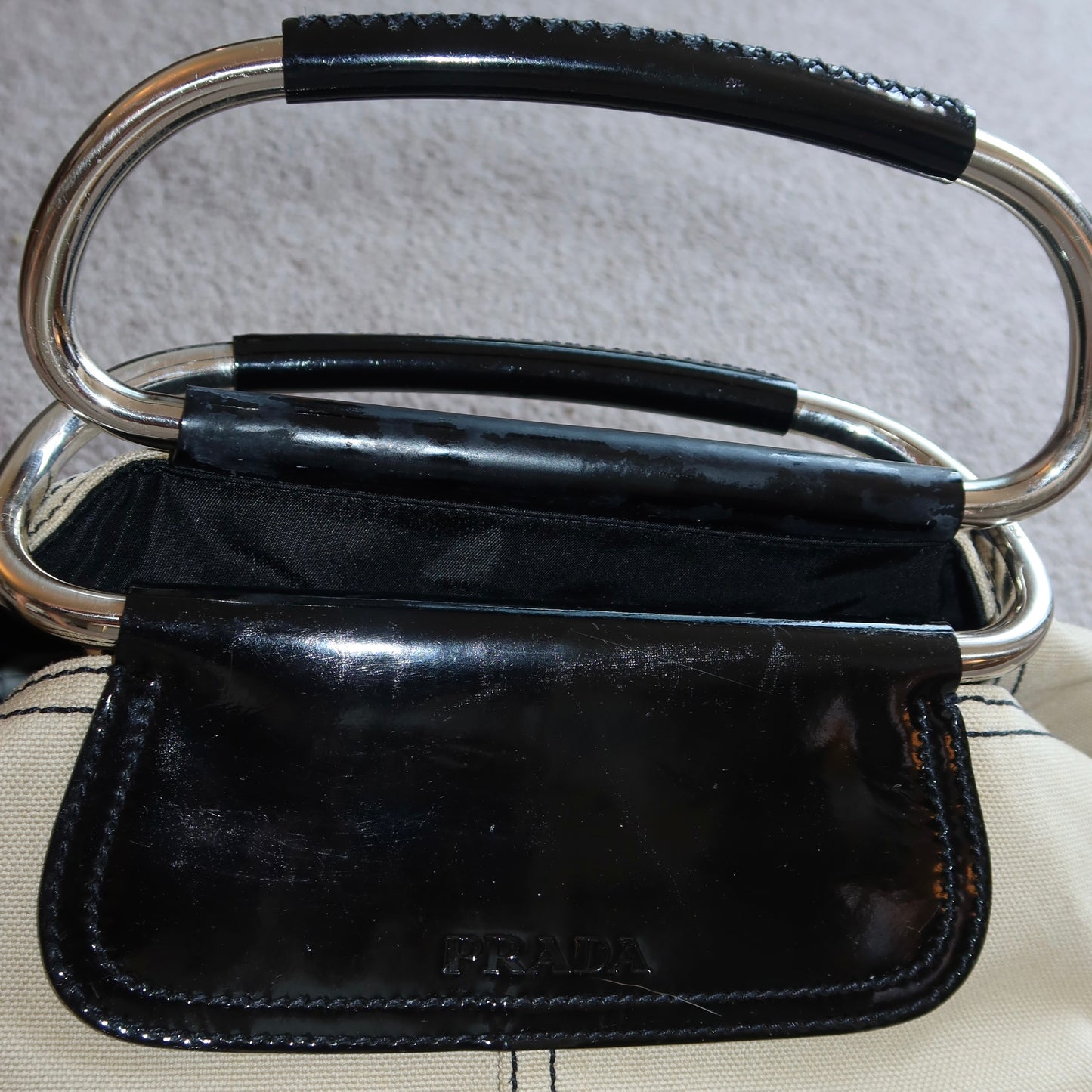 Prada SS2003 Ring Handle Bag