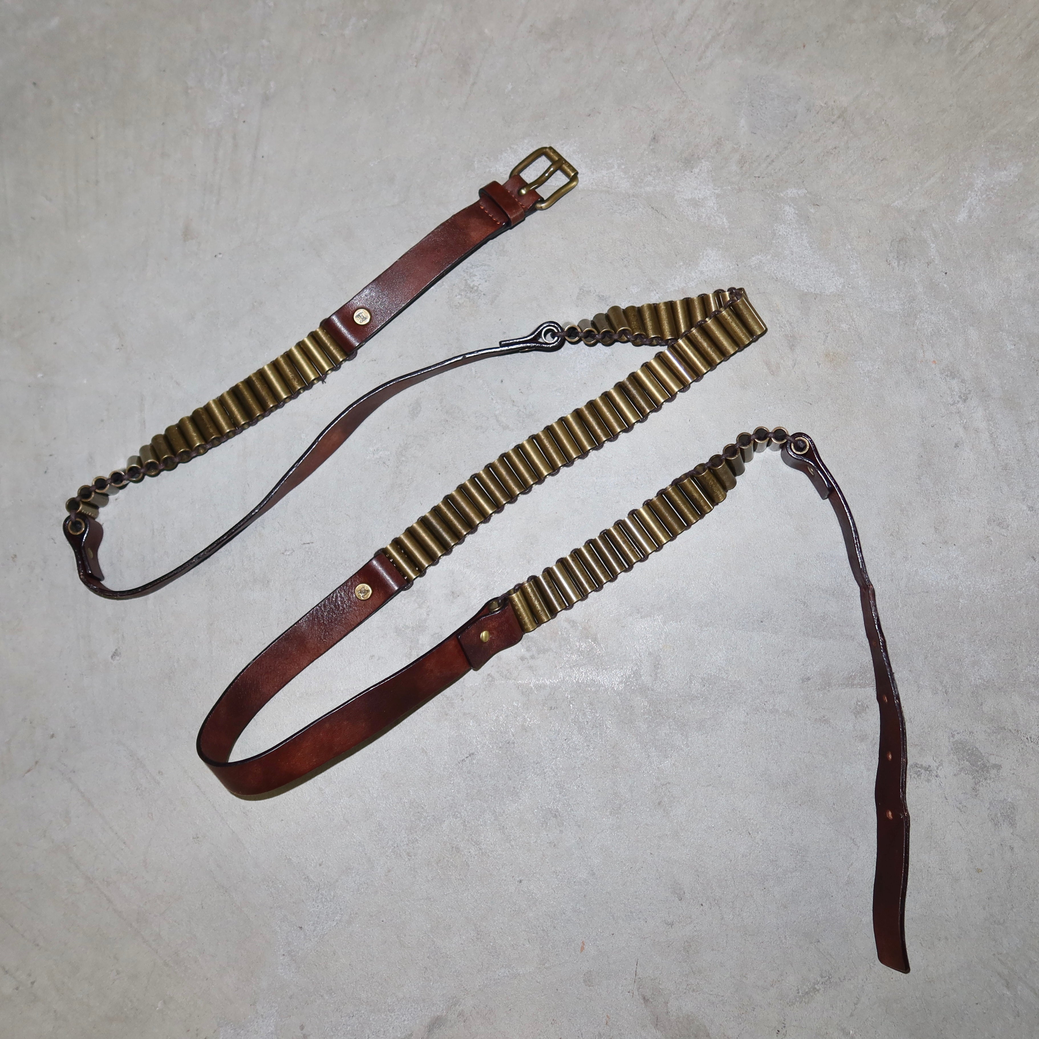 小物 Celine double wrap bullet belt Balmain Celine SS2001 Double Wrap Bullet Casing Belt – Guzzi Archive